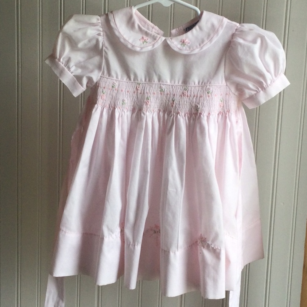 Friedknit Creations 18m dress.